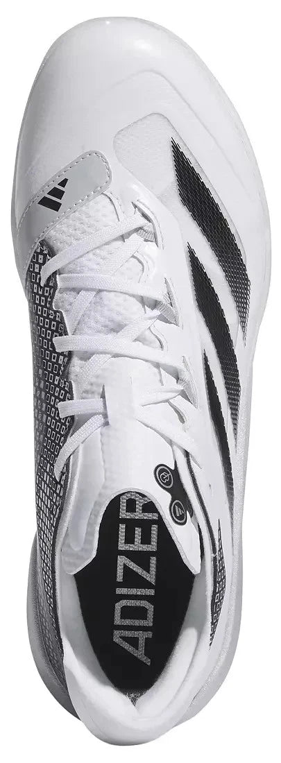Spikes De Beisbol Adidas Adizero Impact Blanco Con Negro Metal