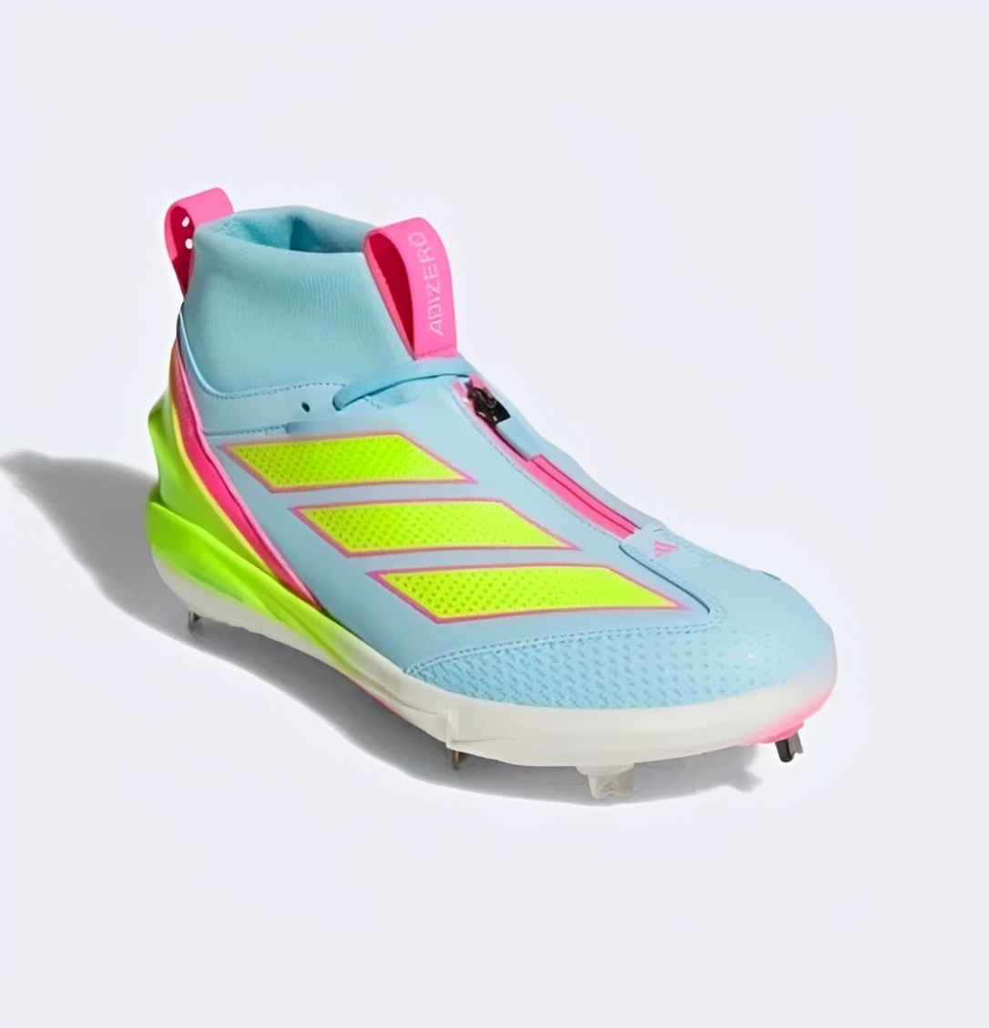 Spikes De Beisbol Adidas Adizero Impact+ 2.0 Azul Verde Rosa Metal