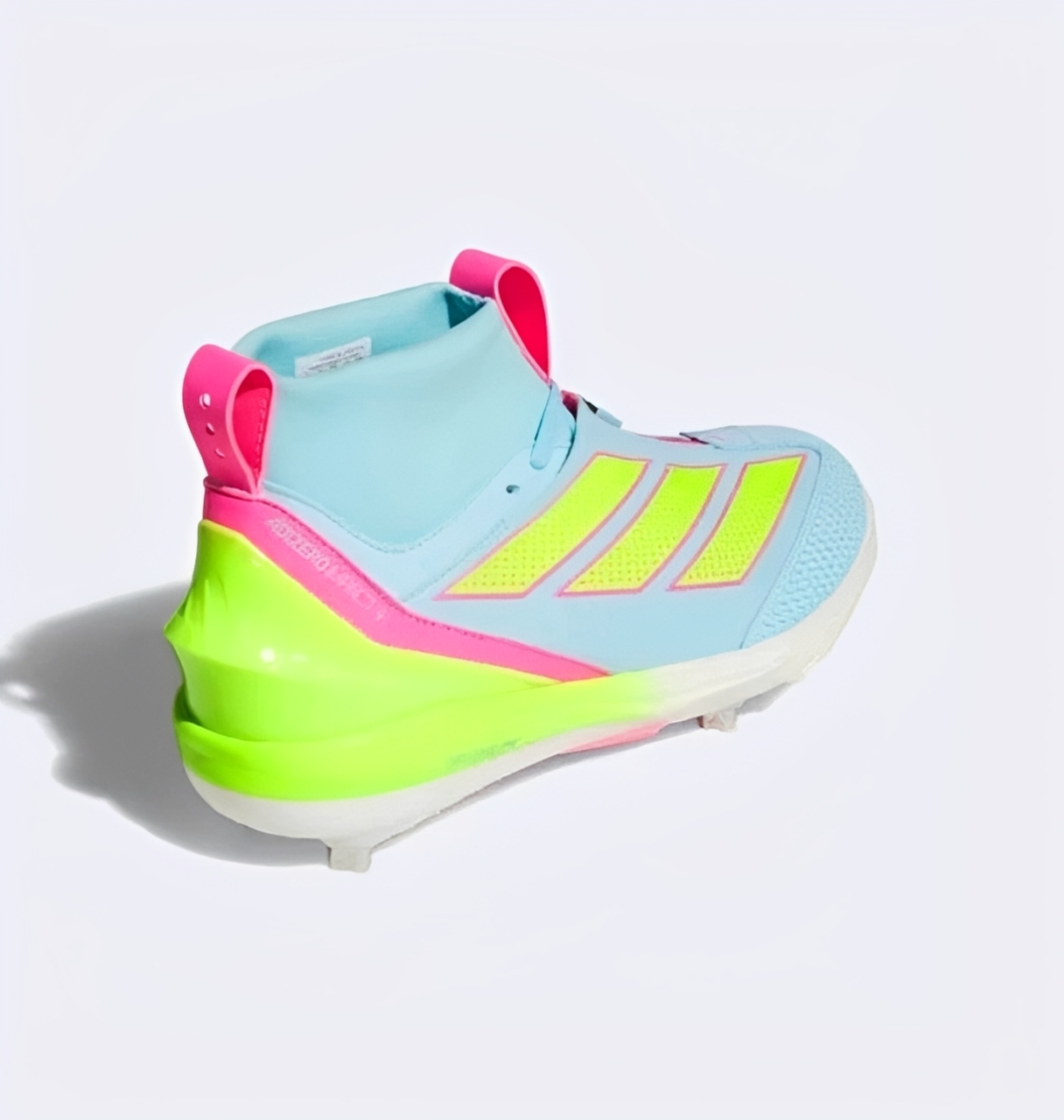 Spikes De Beisbol Adidas Adizero Impact+ 2.0 Azul Verde Rosa Metal