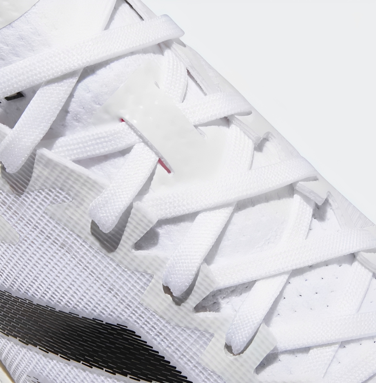 Spikes De Beisbol Adidas Adizero Electric+ Blanco Con Negro Metal