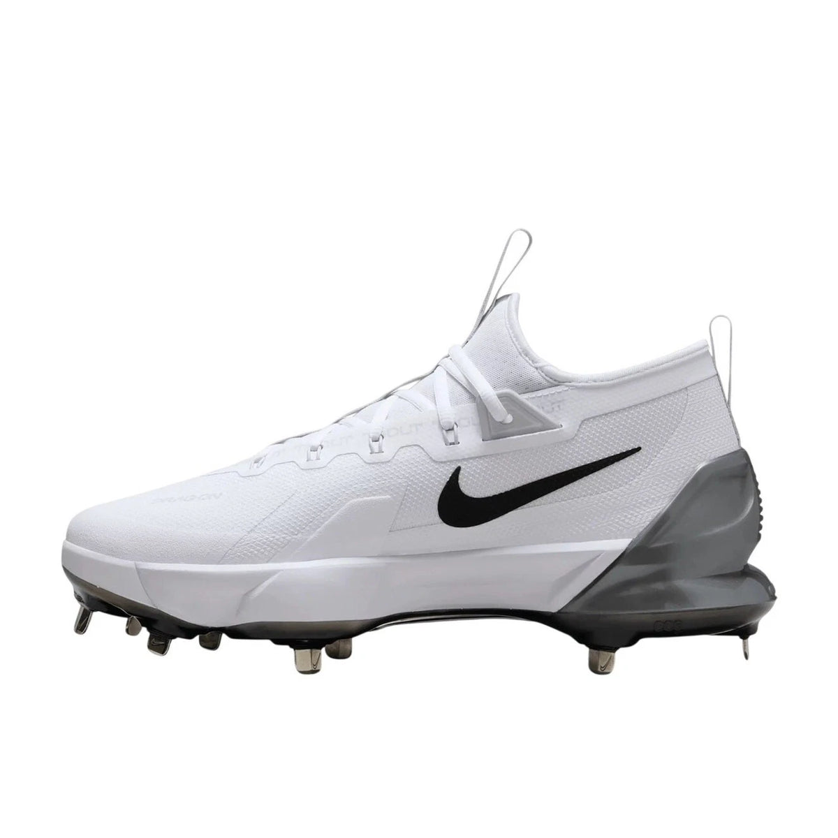Spikes De Beisbol Nike Force Zoom Trout 9 Elite Blancos Metal
