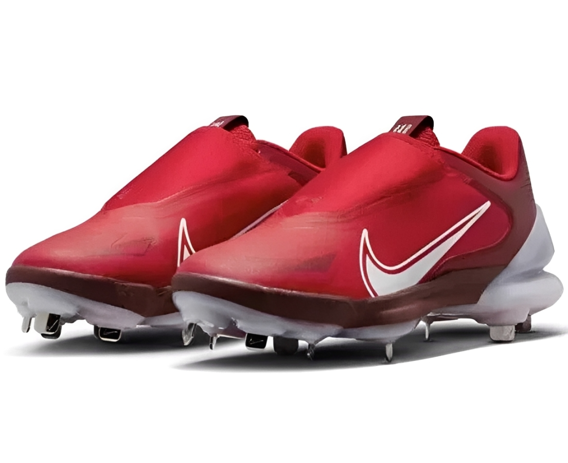 Spikes De Beisbol Nike Force Zoom Trout 8 Pro Low Rojos Metal