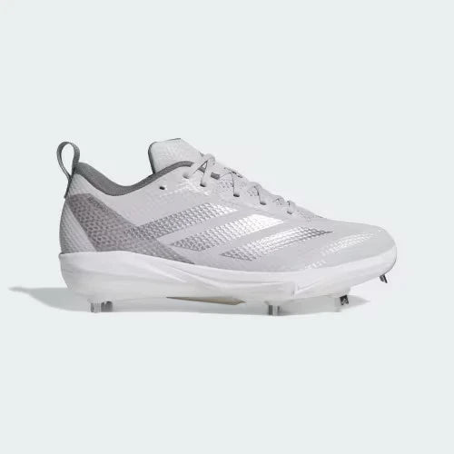 Spikes De Beisbol Adidas Adizero Instinct 2.0 Gris Con Plata Metal