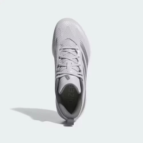Spikes De Beisbol Adidas Adizero Instinct 2.0 Gris Con Plata Metal