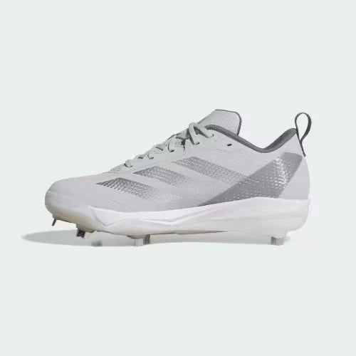 Spikes De Beisbol Adidas Adizero Instinct 2.0 Gris Con Plata Metal