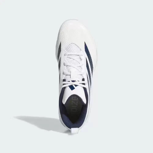 Spikes De Beisbol Adidas Adizero Instict 2.0 Blanco Con Azul Metal