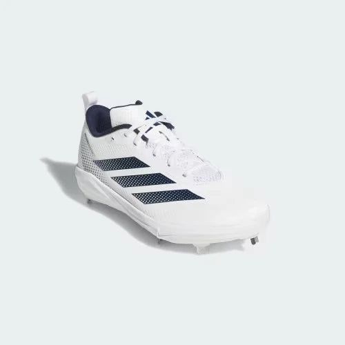 Spikes De Beisbol Adidas Adizero Instict 2.0 Blanco Con Azul Metal