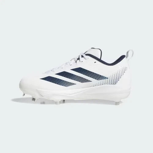 Spikes De Beisbol Adidas Adizero Instict 2.0 Blanco Con Azul Metal